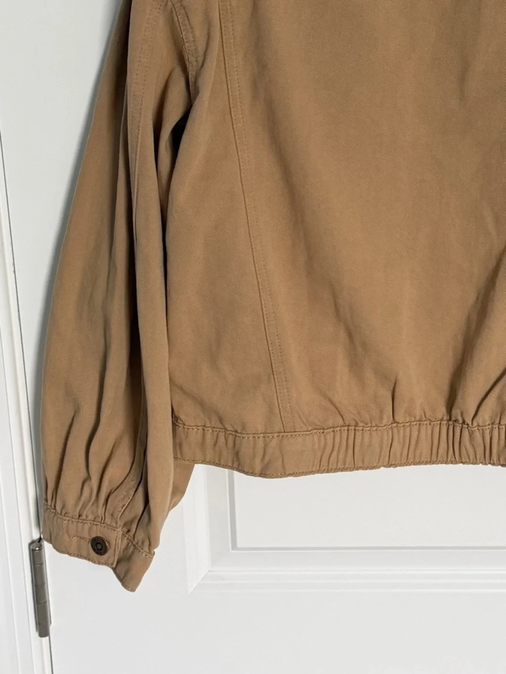 Easel Camel Cotton Corduroy and Patch-Style Jacket Size Large 39514